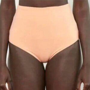 NWT Mara Hoffman Lydia Bikini Bottom Womens S Appeal Peach Pastel Orange